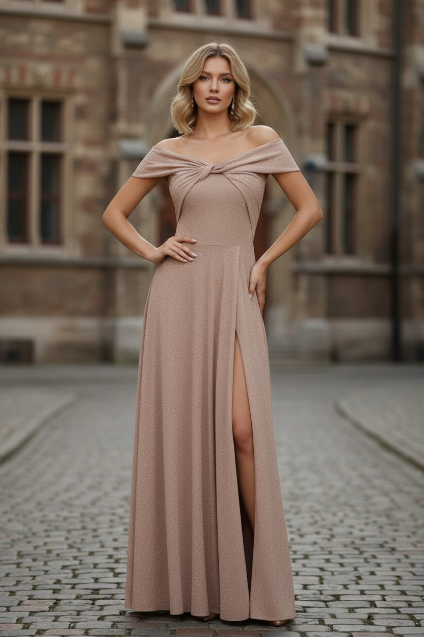  Long dress model 219677 Bicotone 